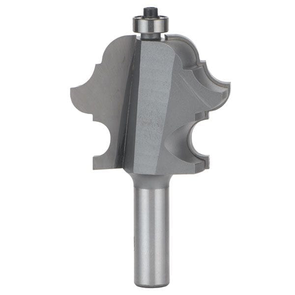 3342 Classic Multi-Form Router Bit 2-1/4" D X 1-7/8" CL X 1/2" BD X 5/16" R X 3-3/4" OL alt 0