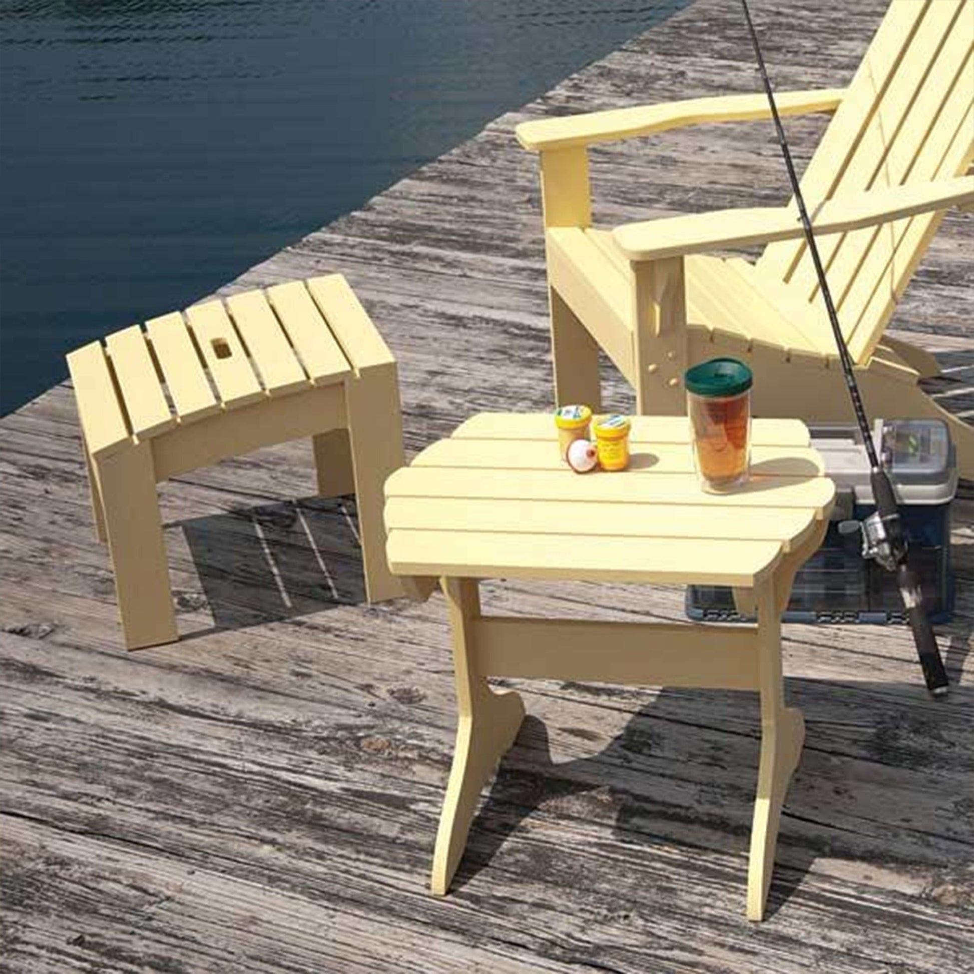 Adirondack Table & Footstool - Paper Plan alt 0