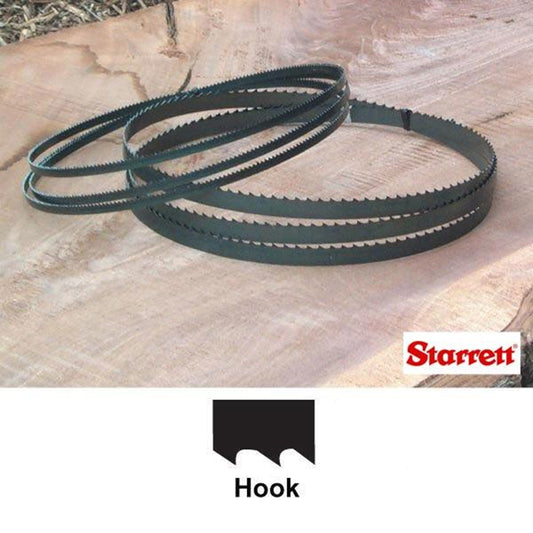 Duratec SFB Bandsaw Blade - 93-1/2" x 1/4" x .025" - 4 TPI - Hook alt 5