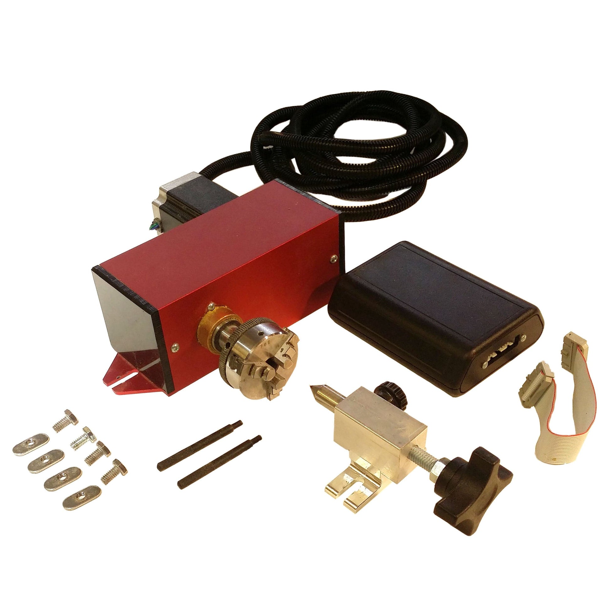Mini 4th Axis Kit - CNC Attachment alt 0