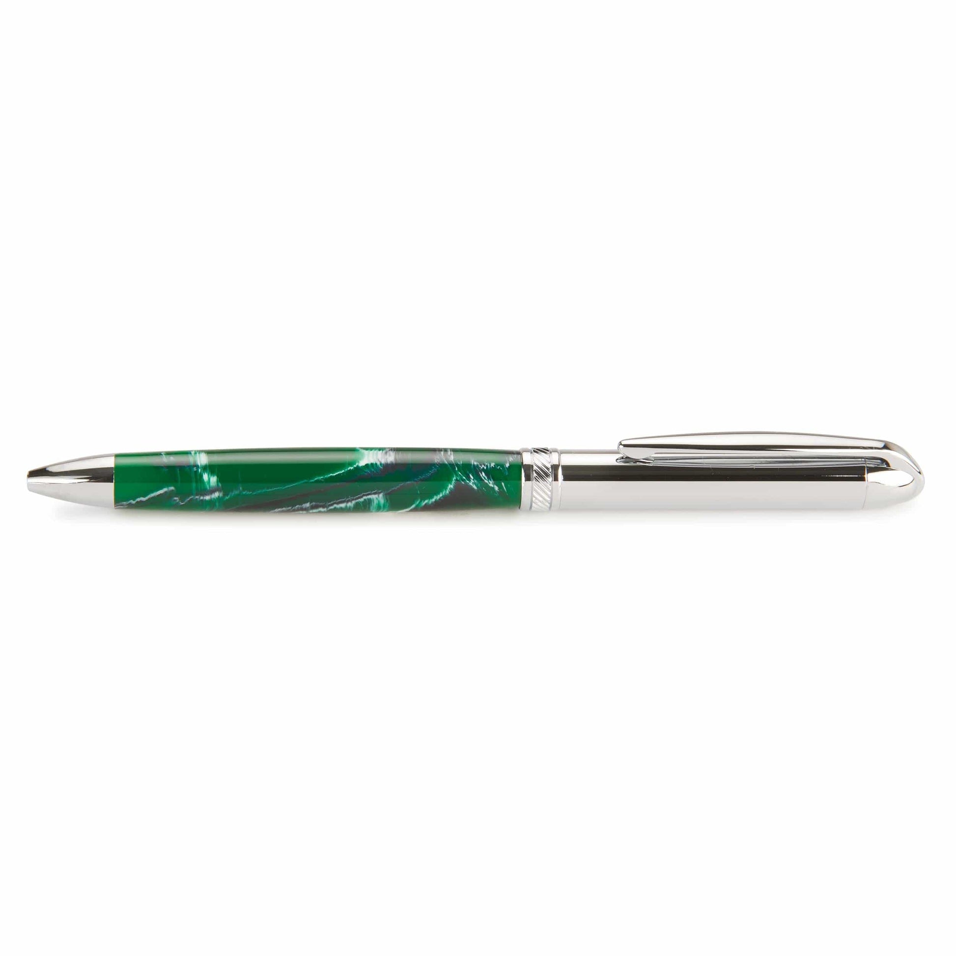 7mm Slim Style Hybrid Ballpoint Pen Kit Chrome alt 0