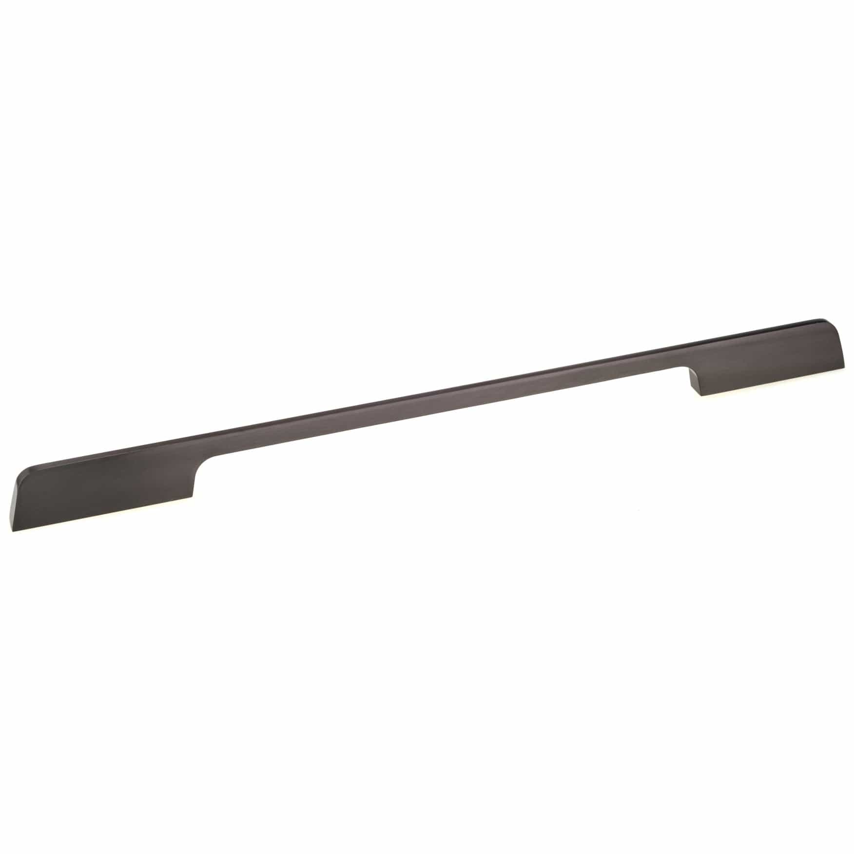 Contemporary Pull, 12-5/8" Center-to-Center, Brushed Black Nickel alt 0