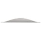Contemporary Cup Pull, 3-3/4" Center-to-Center, Brushed Nickel alt 0