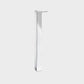 27-3/4" (705 mm) Adjustable Square Leg Chrome Pack of 4 alt 0