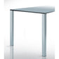 27-3/4" (705 mm) Adjustable Quadratonda Design Table Leg Gray alt 0