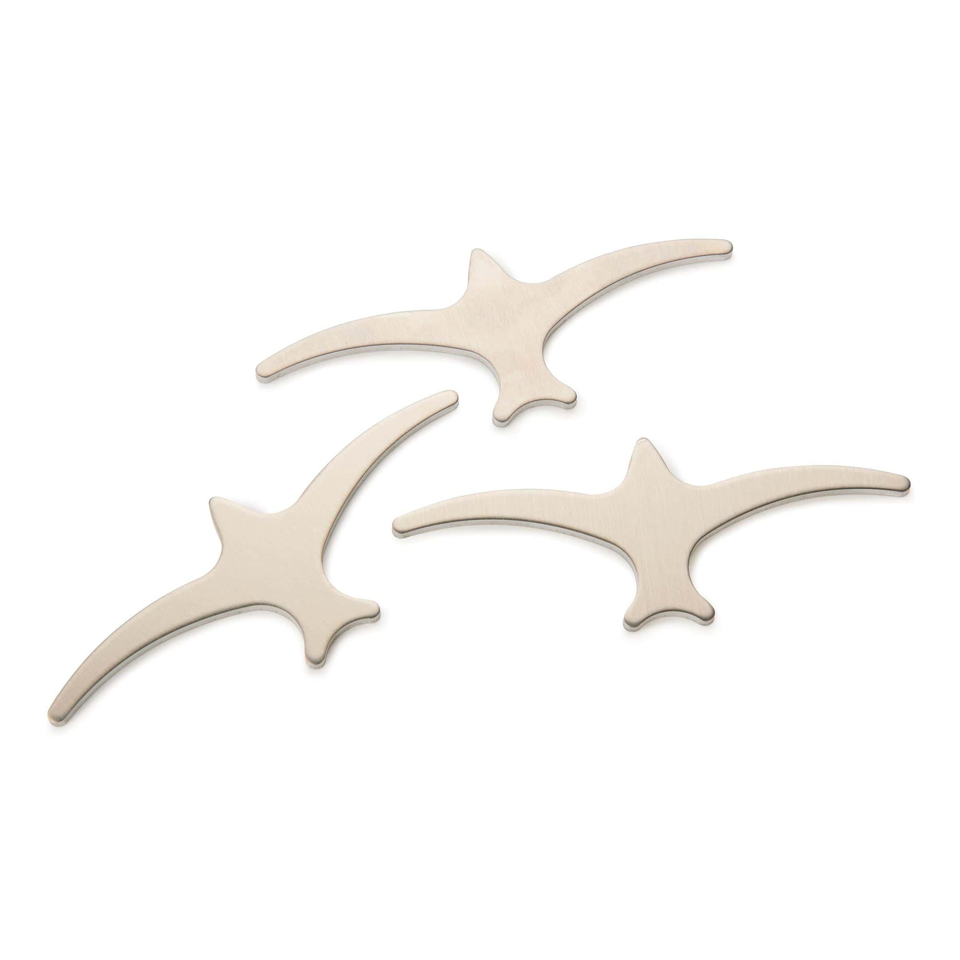 Aluminum Seagull Inlays – Large (3 per pack) alt 0