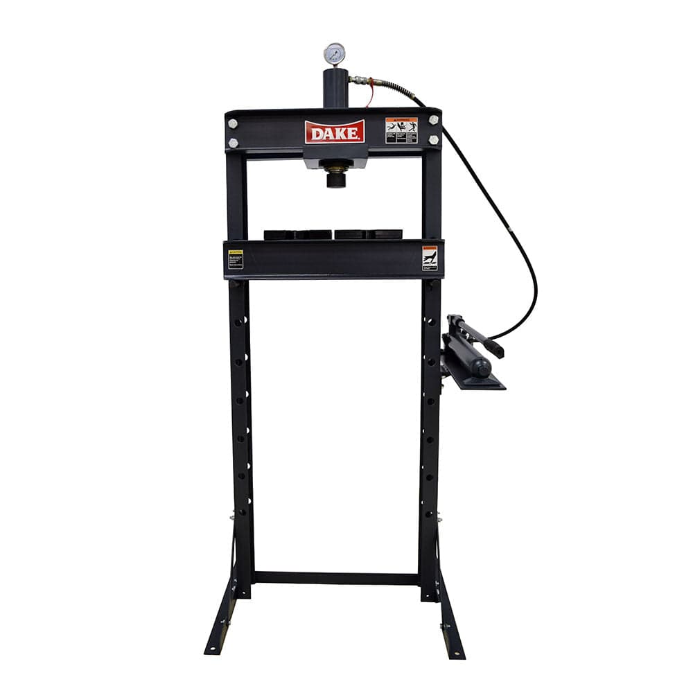 Floor 10-Ton Manual H-Frame Press