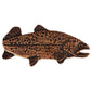 2" Long Trout Pull Right Facing, Antique Copper, Model 095AC alt 0