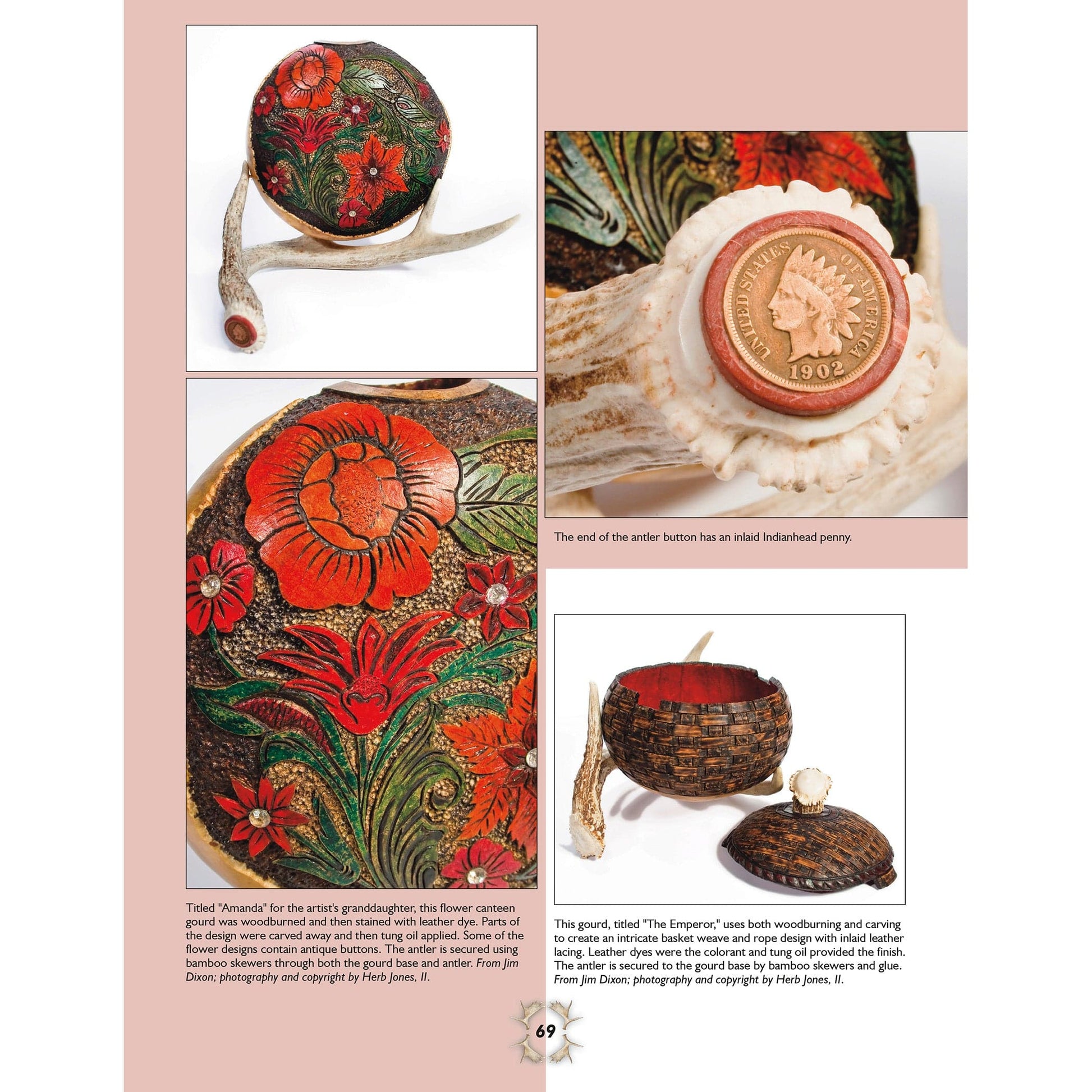 Antler Art for Baskets and Gourds alt 0
