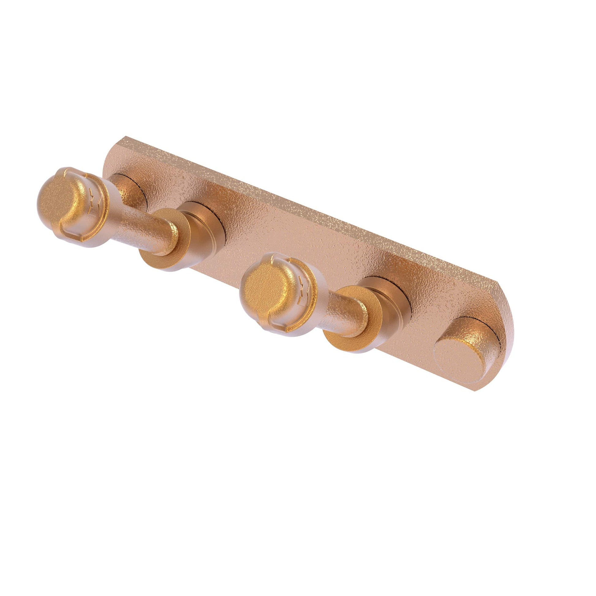  2 Position Multi Hook, Brushed Bronze Finish alt 0