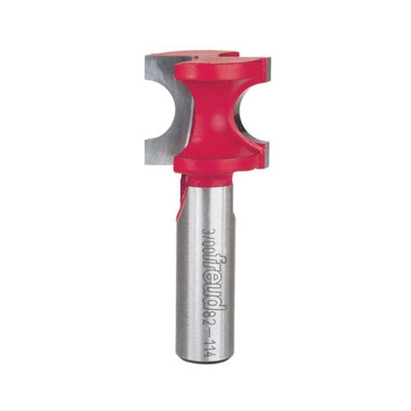 82-114 Half Round Router Bit 1/2" Shank 1/4" R 29/32" CL alt 0