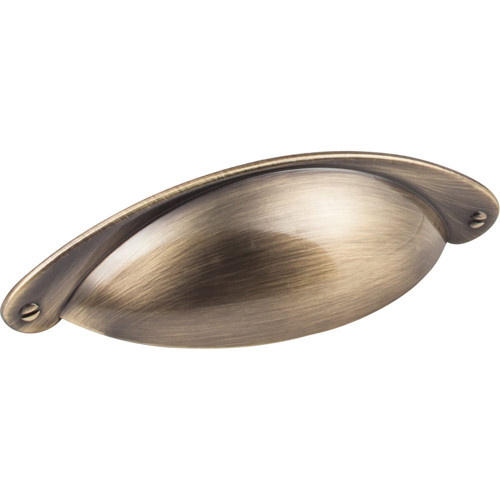 Lyon Pull, 3" C/C, Brushed Antique Brass alt 0