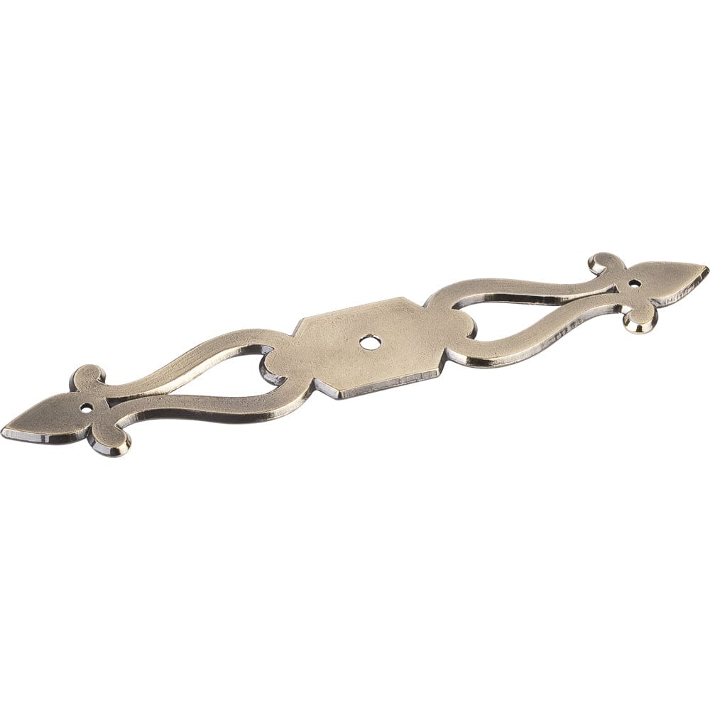 Kingsport Backplate, 4.5" C/C. Brushed Antique Brass alt 0
