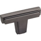 Lexa Knob, 2" O.L., Brushed Pewter alt 0