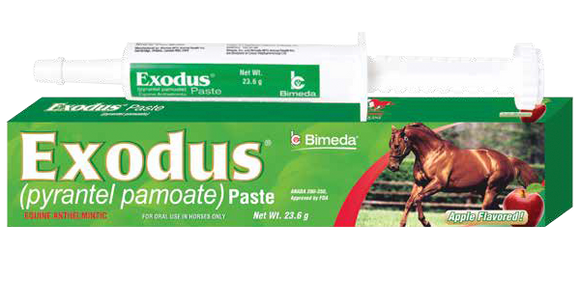 Bimeda Exodus® Paste (pyrantel pamoate)